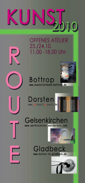 Austellung Dorstener Kulturroute 2010 Flyer Seite 1 - fehlt
