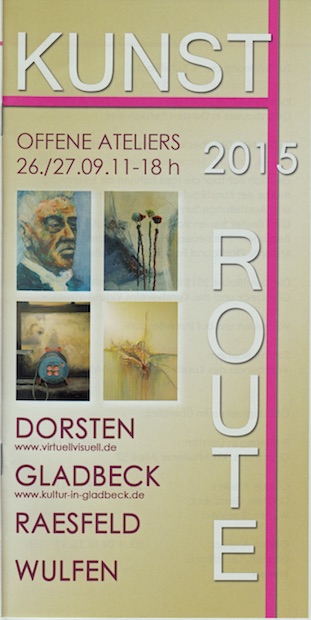 Austellung Dorstener Kulturroute 2015 Flyer Seite 1 - fehlt