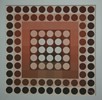 ‘Erde’, Bild 3 der vier Elemente, Öl auf Leinwand, 50cm * 50cm, Juist, 1997