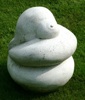 ‘Die Titte’, Feinbeton, ca. 30cm * 30cm * 50cm, Dorsten, 1998