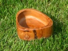 ‘kleine Schale’, Kirschholz,  Durchmesser etwa 10cm, Dorsten, 2000