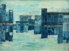 ‘New York’, Öl auf Leinwand, 27cm * 36cm, Clausthal-Zellerfeld, 1969