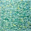 ‘Dunkelgrün’,  Öl auf Leinwand, 49cm * 49cm, Dorsten, 2007
