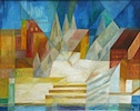 ‘Bonn’, Öl auf Leinwand, 55cm * 70cm, Bonn, 1973, Unverkäuflich