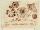 ‘Neujahr 1993’, Kaltnadelradierung, 10 cm * 15 cm, Dorsten, 1992, Auflage 2