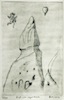 ‘Engel über Kappadokien’, Kaltnadelradierung, 10 cm * 15 cm, Dorsten, 2011, Auflage 20