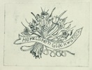 ‘Glückwunsch’, Kaltnadelradierung, 6cm * 13cm, Dorsten, 2011, Auflage 30