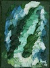 ‘Untergrund 16’, Öl auf Leinwand, 23cm * 18cm, Dorsten, 2009